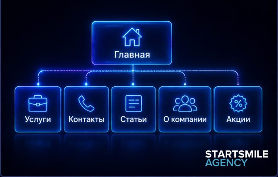 Структура сайта